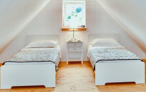3 makuuhuonetta, ilmainen Wi-Fi, vuodevaatteet