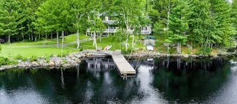 Moosehead Lakefront|Hot Tub|Pet Friendly|Private Dock|Fast WIFI|Personal chef