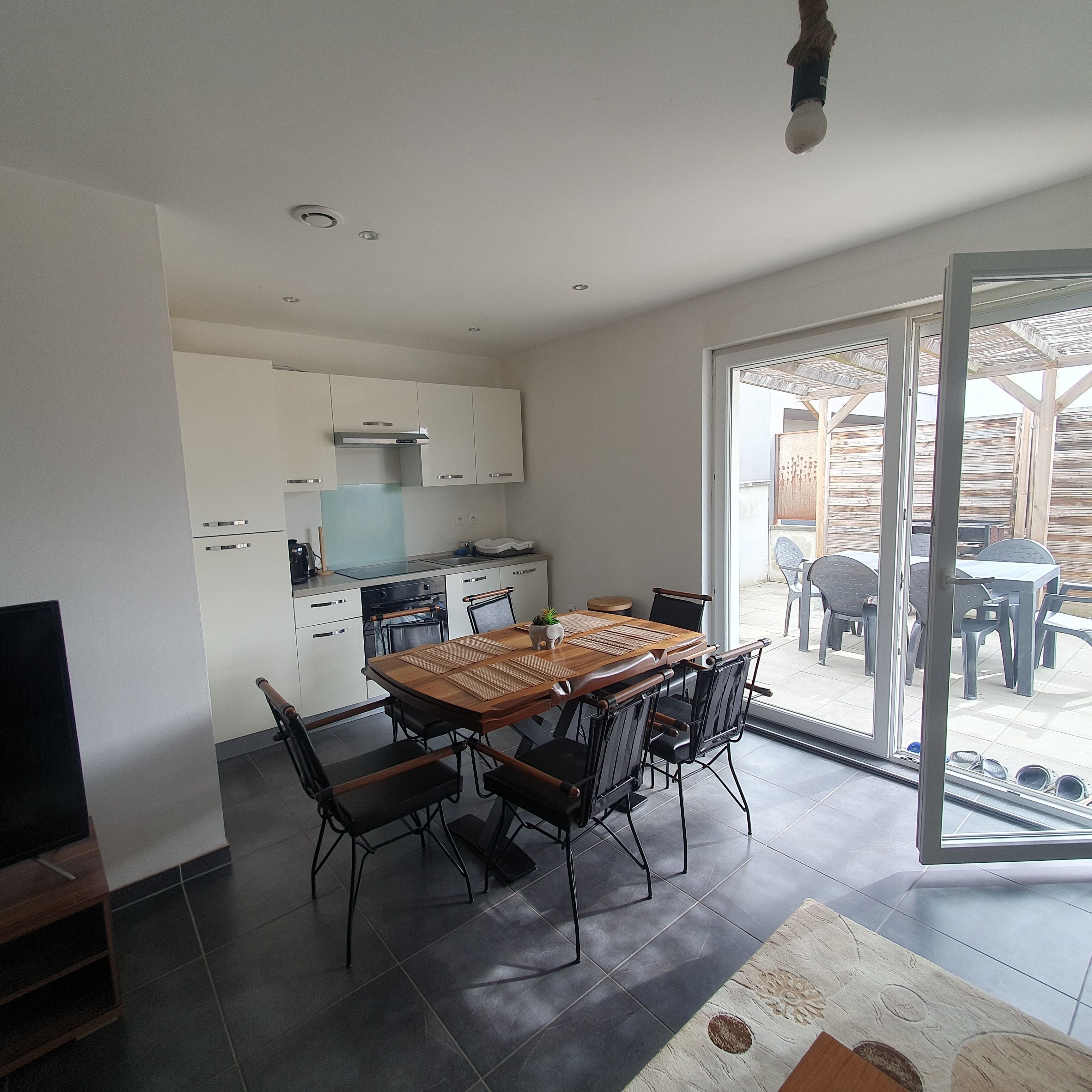 Beautiful individual apartment on the ground floor for up to 4 people