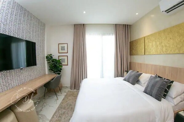 1 dormitorio, tabla de planchar con plancha, wifi gratis y ropa de cama