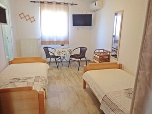 1 dormitorio y Internet