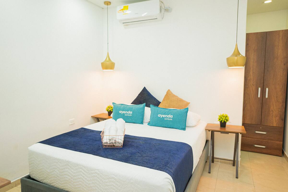 ห้องสแตนดาร์ดดับเบิล | ตู้นิรภัยในห้องพัก, Wi-Fi ฟรี, ผ้าปูที่นอน