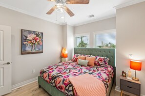 4 bedrooms, iron/ironing board, free WiFi, bed sheets