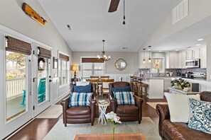 Televisión, libros, biblioteca de música