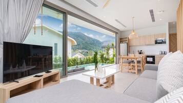 Villa, 3 chambres (Himmapana Hills Capucine - Type A) | Coin séjour