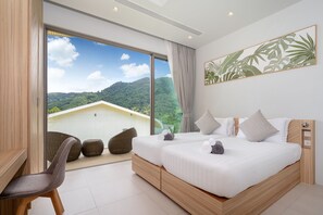 Himmapana Hills - 3 Bedroom Villa | In-room safe, desk, blackout drapes, iron/ironing board