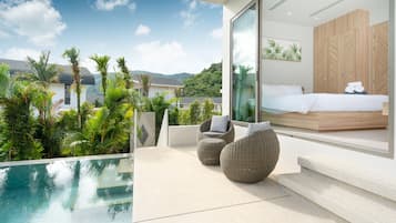 Himmapana Hills - 3 Bedroom Villa | In-room safe, desk, blackout curtains, iron/ironing board