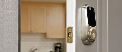 Entrée de l’hébergement