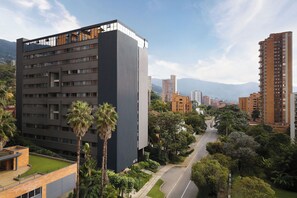 Majoituspaikan julkisivu