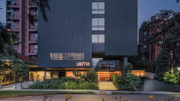 Fachada del alojamiento