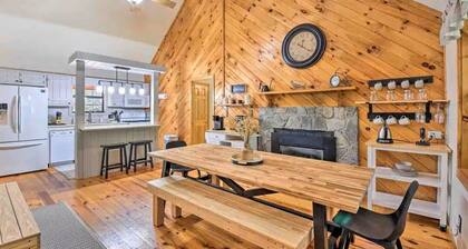 NEW! Creekside Cabin w/ new hot tub & firepit!