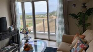 Basic Apartment, 1 Bedroom, Ocean View | In-room dining - OR205 (Onna)