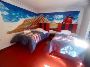 Dormitorio condiviso | 1 camera, Wi-Fi gratuito, lenzuola