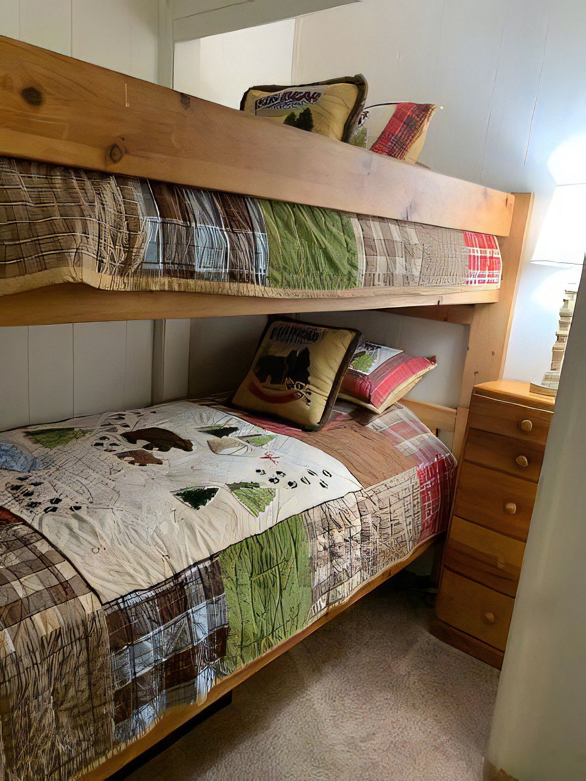 Cabin in the snow. Sleeps 8