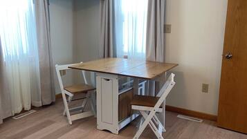 1 bedroom, travel crib, free WiFi, bed sheets