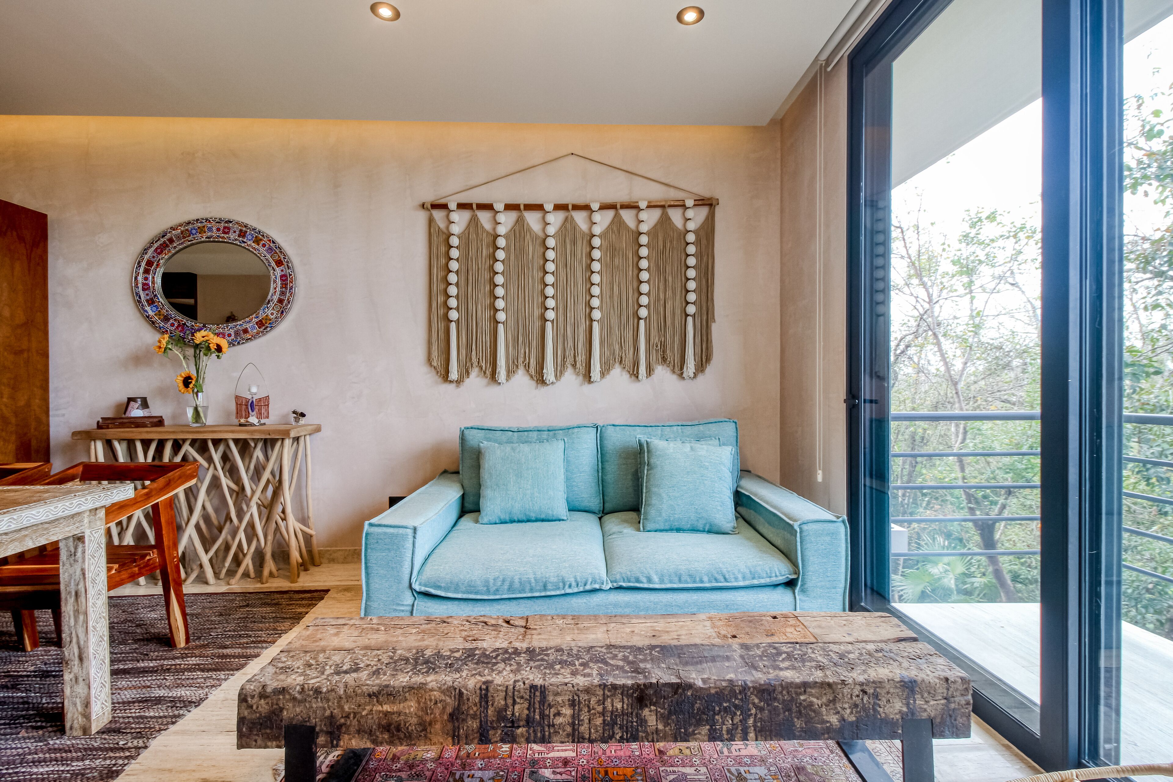 Amazing apartment with pool, fitness area, balcony, & W/D