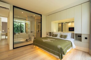 Villa | 2 Schlafzimmer, Zimmersafe, Schreibtisch, Verdunkelungsvorhänge