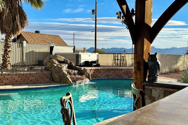 Außenpool, beheizter Pool