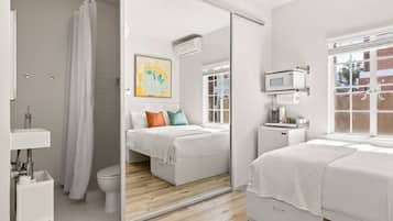 1 dormitorio, escritorio, tabla de planchar con plancha y wifi gratis