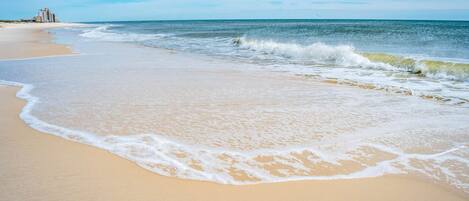 On the beach, kayaking, motor boating, fishing