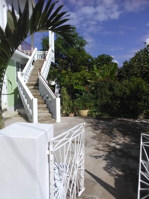 Overnattingsstedets uteområder