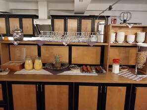 朝食ビュッフェ