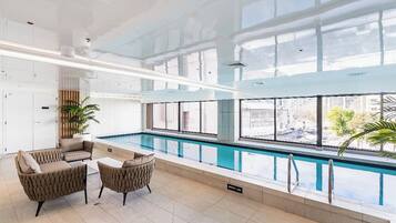 Una piscina climatizada