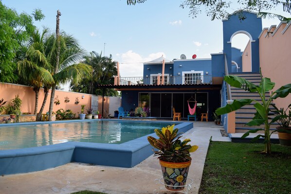 Alberca al aire libre 