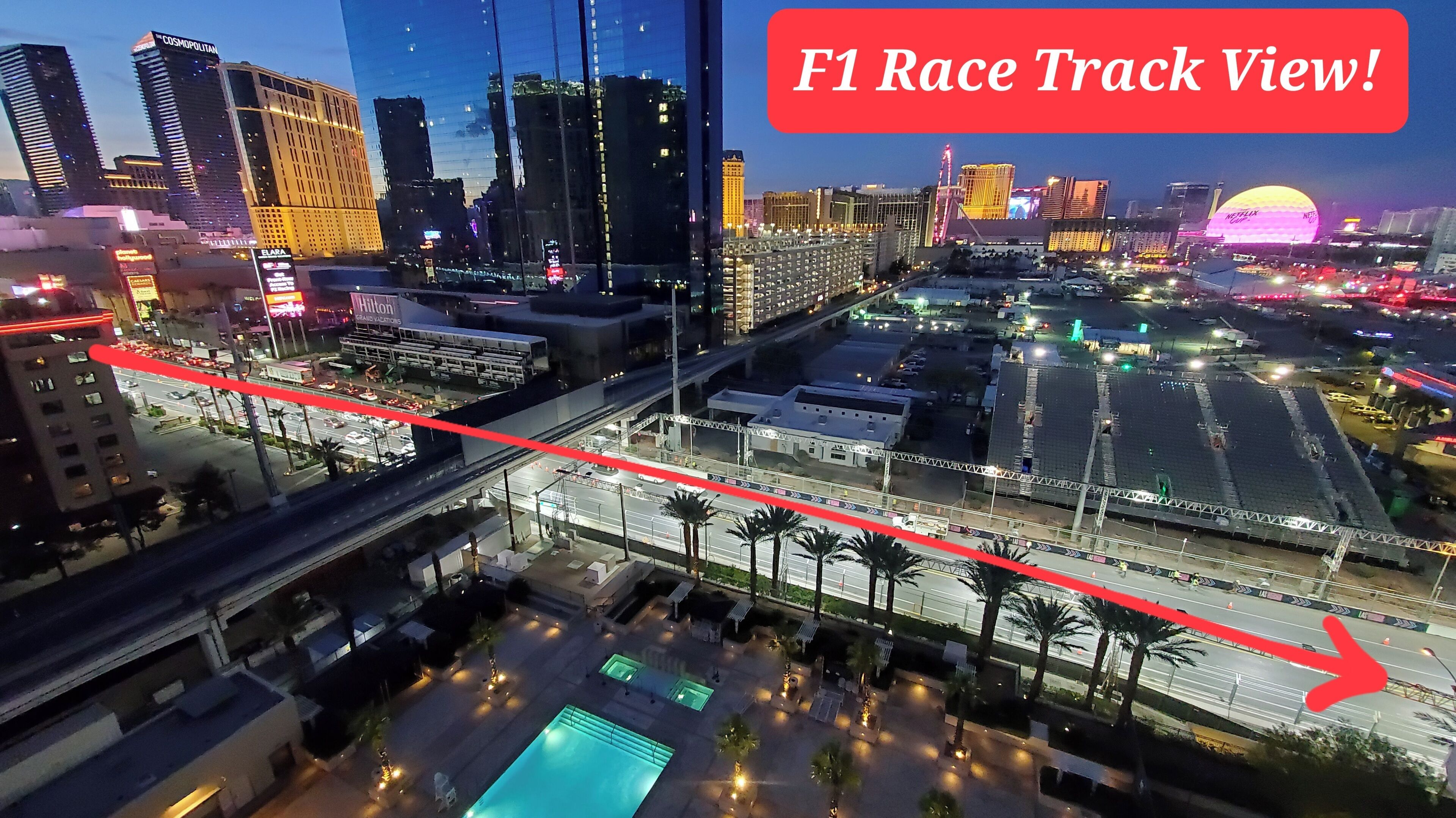 Amazing!! Balcony Strip Views MGM Suite 1Bdr 2 Bath *Free Valet *No Resort Fees*