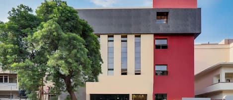 Voorkant van accommodatie