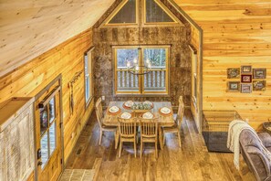 Interior - Fox Den - Stunning, view, hot tub, game room, pets (Blue Ridge)