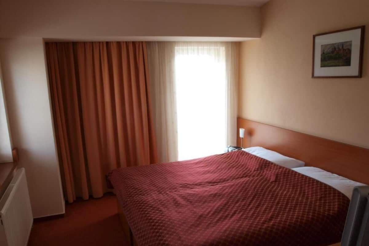 Camera Basic con letto matrimoniale o 2 letti singoli | 1 camera, una scrivania, postazione laptop, Wi-Fi gratuito