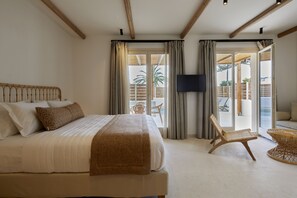 Master Suite outdoor Pool | 1 kamar tidur, minibar, brankas, dan Wi-Fi gratis