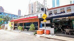 Fassade der Unterkunft