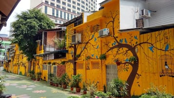 Área de juegos infantiles techada