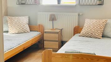 2 Schlafzimmer, Bügeleisen/Bügelbrett, WLAN, Bettwäsche