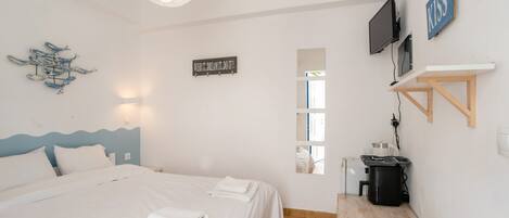 1 makuuhuone, ilmainen Wi-Fi, vuodevaatteet