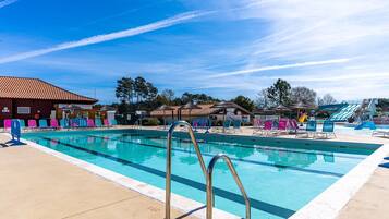Indoor pool, a heated pool