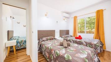 3 chambres, fer et planche Ă repasser, Wi-Fi gratuit, draps fournis