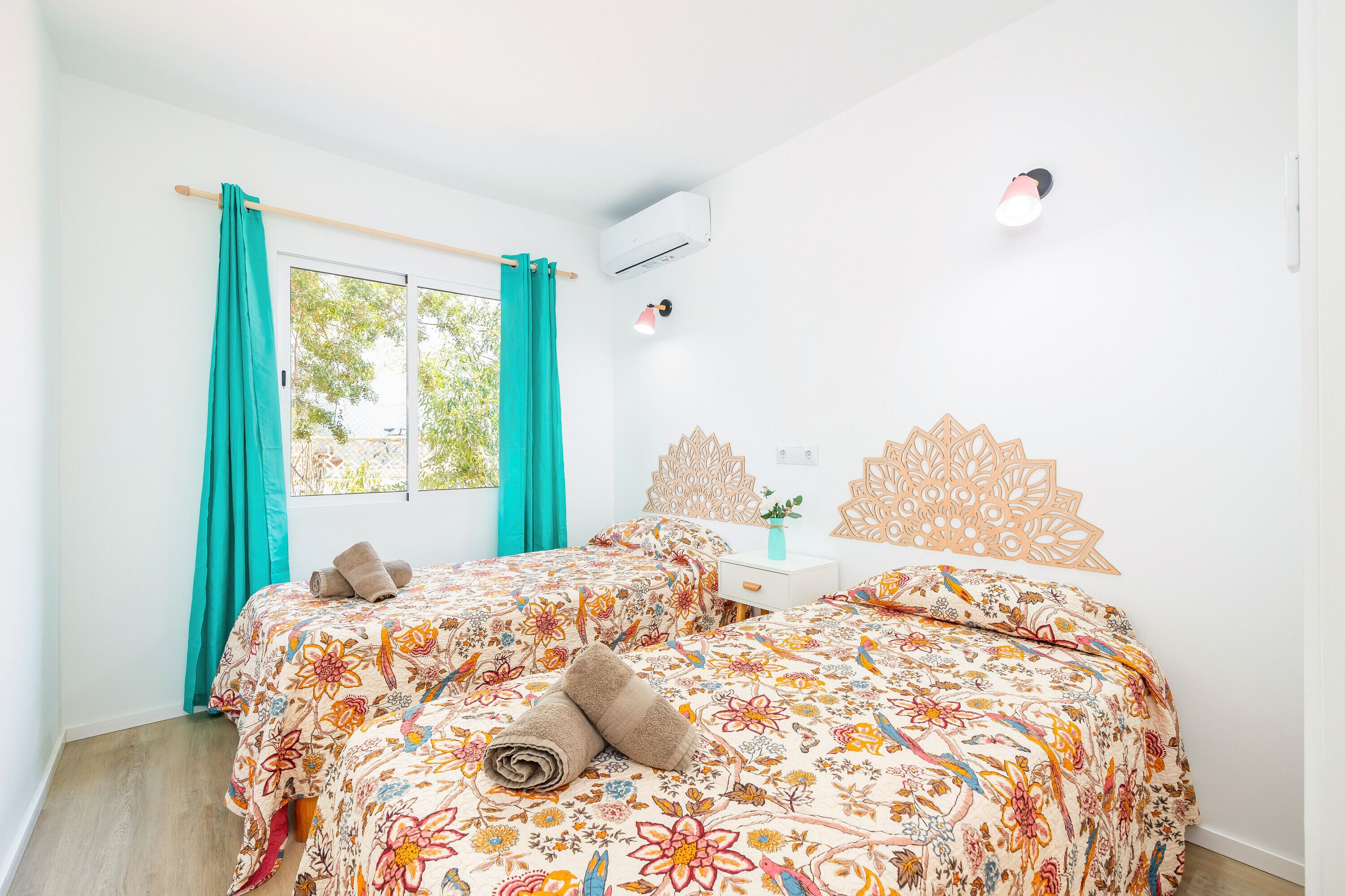 3 habitaciones, tabla de planchar con plancha y wifi gratis 