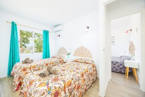 3 habitaciones, tabla de planchar con plancha y wifi gratis 