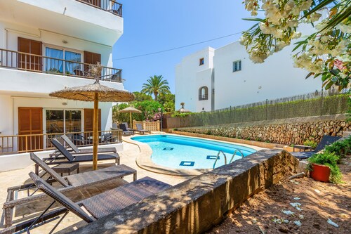 Apartment „Gran Sol Family 2“ mit Gemeinschaftspool, WLAN & Klimaanlage (Touristensteuer inkl.)