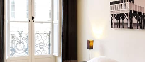 2 chambres, fer et planche Ă repasser, Wi-Fi gratuit, draps fournis