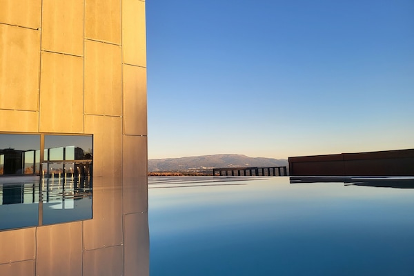 Indoor pool, seasonal outdoor pool