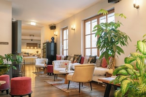 Lounge no saguão