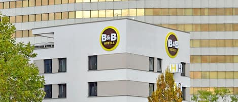 Voorkant van accommodatie