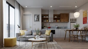 Deluxe Apartment, Balcony, City View - Ruby Luxury Apartment Van Phuc (Hanoi)