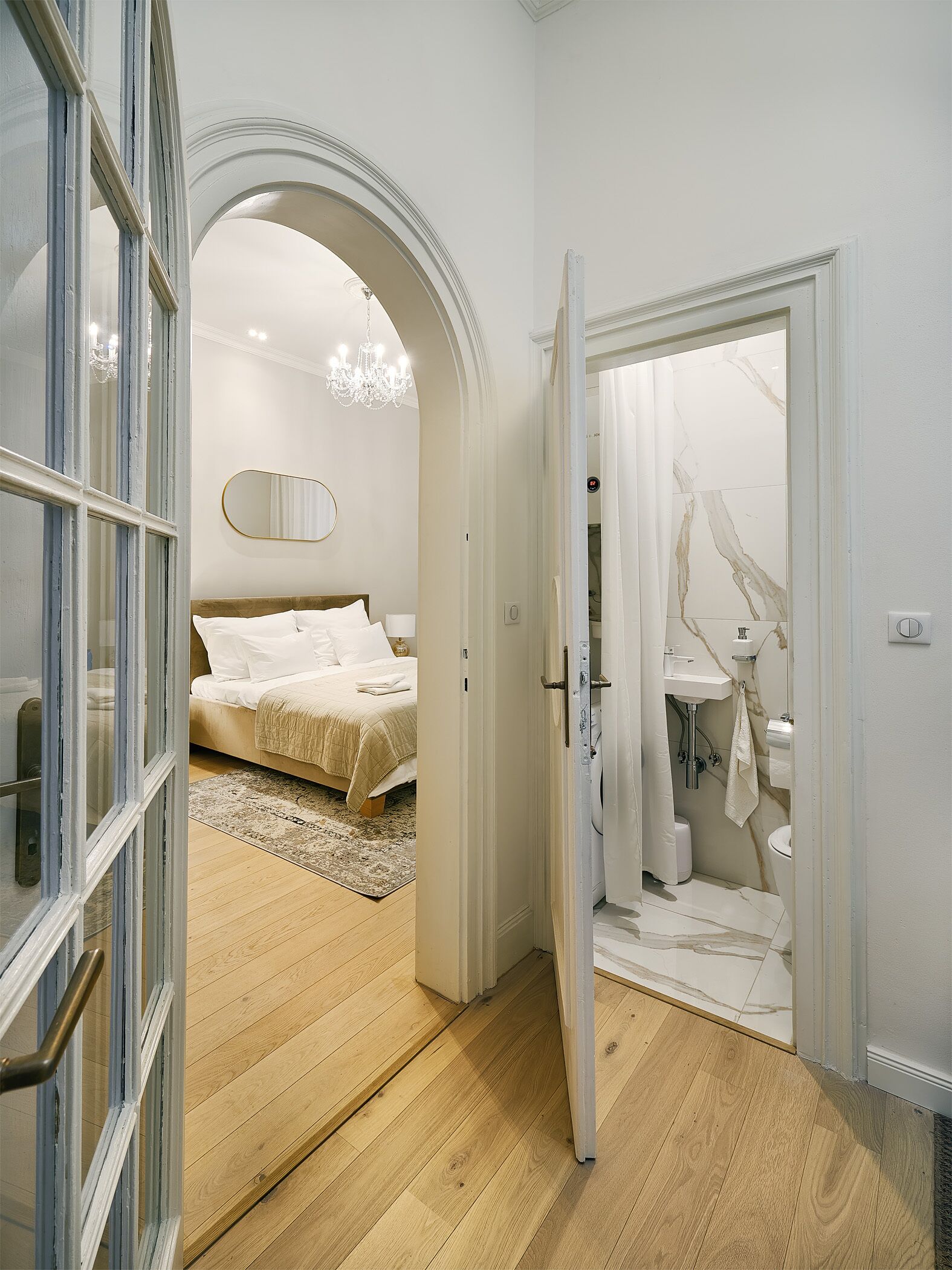 1 soverom, strykejern/-brett, wi-fi og sengetøy