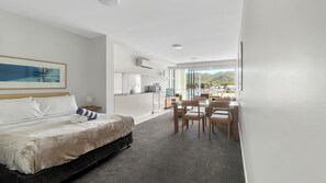 1 bedroom, iron/ironing board, Internet, bed sheets