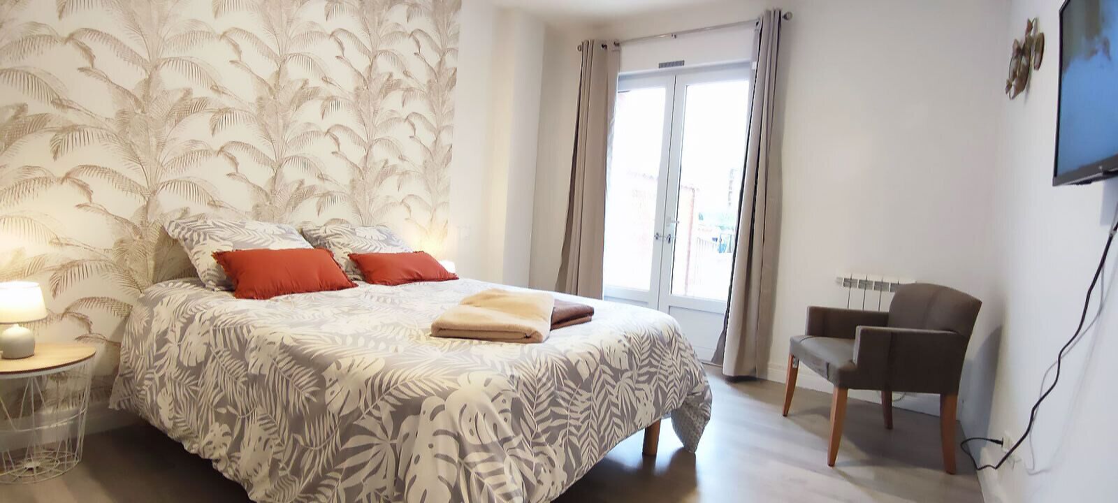 3 habitaciones, wifi y ropa de cama 